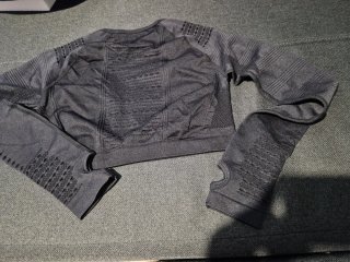 Camiseta Deportiva Compresión Negra Talla M