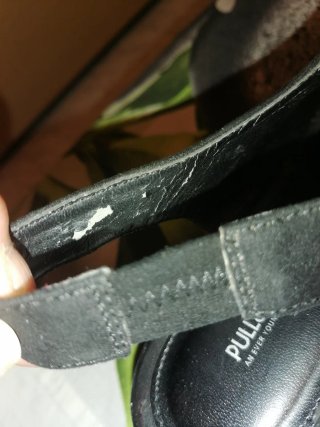 Sandalias Pull&Bear negras con flecos