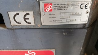 Tronzadora industrial MG 315 CS