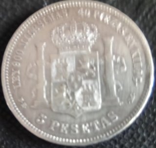 Moneda España varias fechas Plata
