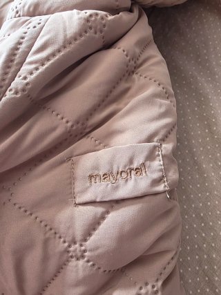 Abrigo reversible acolchado