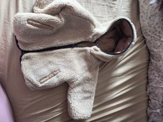 Abrigo reversible acolchado