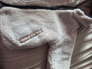 Abrigo reversible acolchado