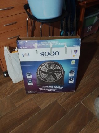 Ventilador SOGO Alta Velocidad totalmente nuevo