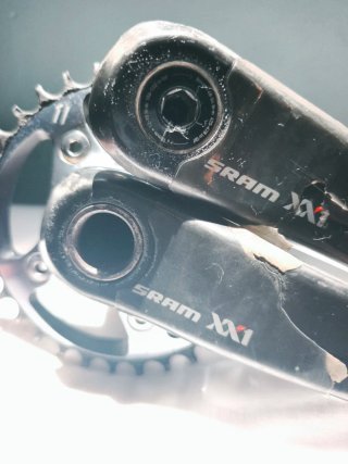 Bielas SRAM XX1 Carbono 32T