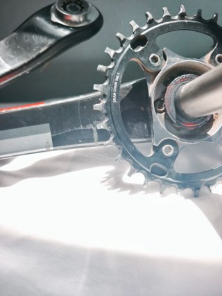Bielas SRAM XX1 Carbono 32T