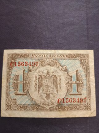 Billete 1 Peseta Banco de España 1940