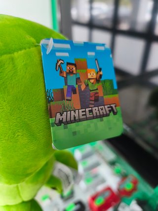 Peluche Minecraft Creeper 28cm