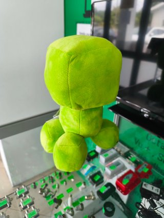 Peluche Minecraft Creeper 28cm