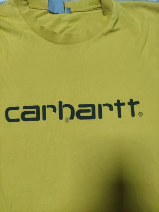 Camiseta Carhartt Talla M Amarilla