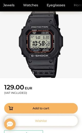 Reloj Casio G-Shock GW-M5610U-1ER Negro