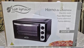 Horno Eléctrico Sobremesa 38L San Ignacio
