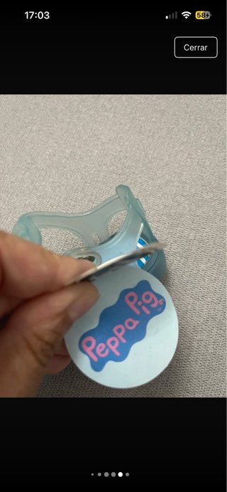 Cangrejeras Peppa Pig Talla 18