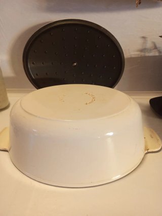 Olla Hierro Fundido Beige