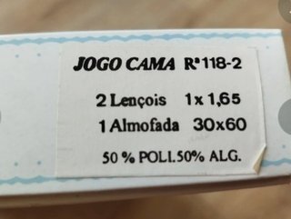 Juego sábanas cuna con bordado de conejos