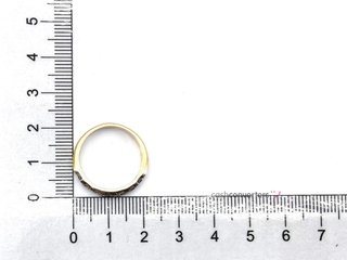 sortija oro 18k con piedra