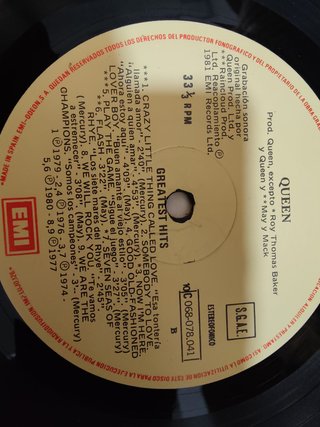 Vinilo Queen Greatest Hits