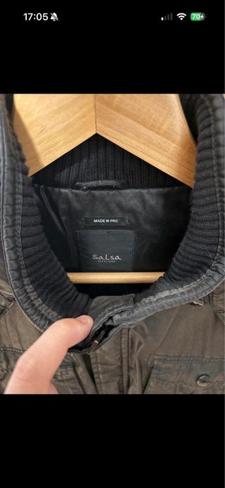 Chaqueta Salsa Negra Talla M