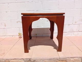 Mueble de salón y mesa de centro de madera
