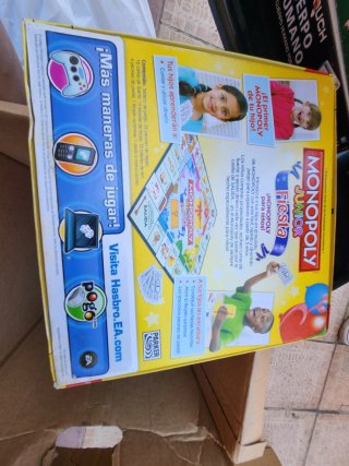 Monopoly Junior Fiesta Juego de Mesa Hasbro