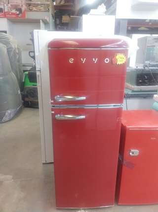 Frigorífico Rojo Estilo Vintage