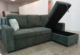 Sofá Cama ·Luke, Gris Oscuro, Cómodo ¡EN OFERTA!