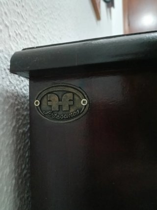Mueble escalonado de madera
