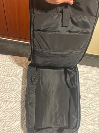 Mochila impermeable negra