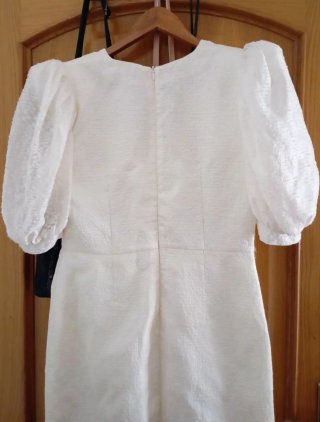 Vestido Meryfor Talla 42 Blanco
