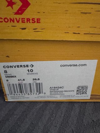 Converse Coca-Cola Talla 41.5 nuevas