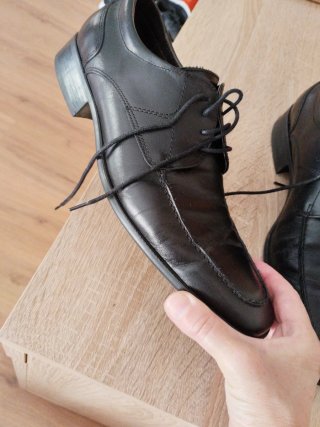 Zapatos de vestir Dustin negros hombre
