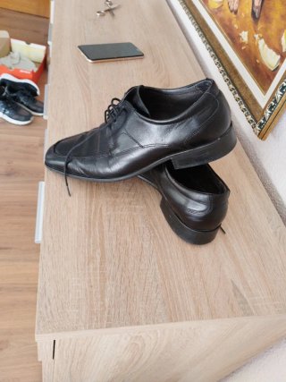 Zapatos de vestir Dustin negros hombre