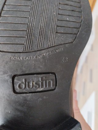 Zapatos de vestir Dustin negros hombre