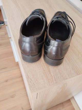 Zapatos de vestir Dustin negros hombre