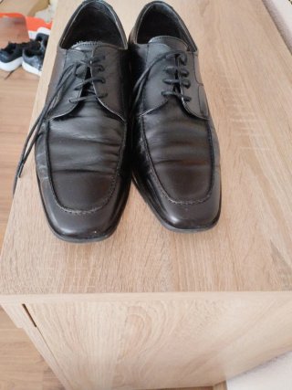 Zapatos de vestir Dustin negros hombre