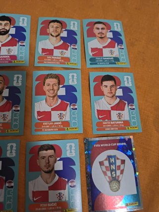 Mundial 2026 Croacia FIFA cromos sticker
