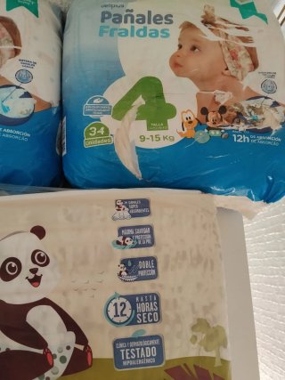 Pañales Talla 4 (8-15 kg) - Varias Marcas