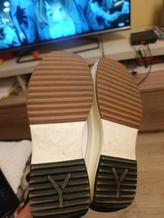 Zapatillas Merkal Piel Blancas Talla 41