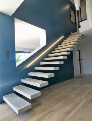Escaleras de hormigón a medida
