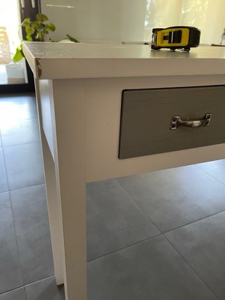 Mueble recibidor madera 3 cajones