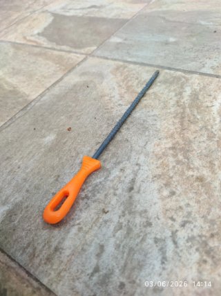 LIMA REDONDA PARA MADERA