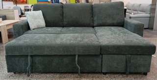 Sofá Cama ·Luke, Gris Oscuro, Cómodo ¡EN OFERTA!