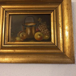 2 Quadri a Olio Natura Morta