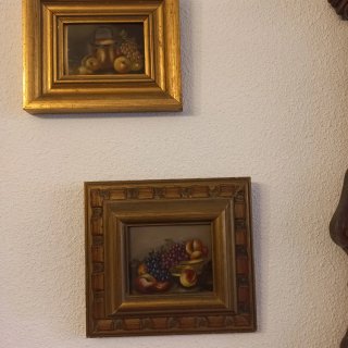 2 Quadri a Olio Natura Morta