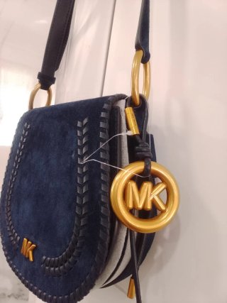 Bolso Michael Kors ante azul