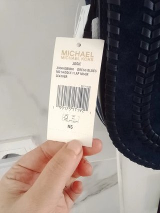 Bolso Michael Kors ante azul