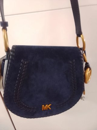 Bolso Michael Kors ante azul