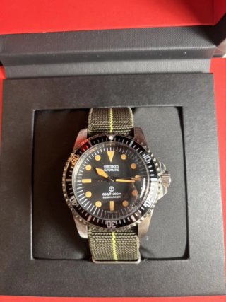 Seiko Mod - Submariner Vintage (Correa NATO)