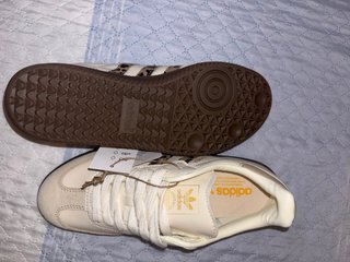 Adidas Samba Crema con Leopardo