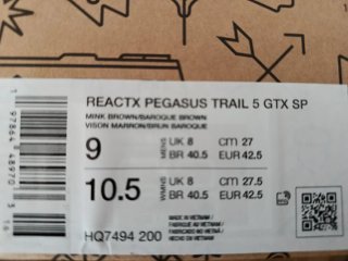 Nike Pegasus Trail 5 GTX Talla 42.5